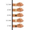 Anne Klein Women’s Resin Bracelet Watch(Blush Pink/Gold)
