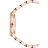 Anne Klein Women’s Resin Bracelet Watch(Pearlescent Navy/Rose Gold)