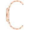 Anne Klein Women’s Resin Bracelet Watch(Pearlescent Pink/Rose Gold)