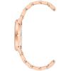 Anne Klein Women’s Resin Bracelet Watch(Pearlescent White/Rose Gold)
