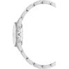 Anne Klein Women’s Resin Bracelet Watch(Silver/Iridescent White)