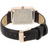 Anne Klein Women’s Strap Watch, AK/3702(Black/Rose Gold)