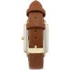 Anne Klein Women’s Strap Watch, AK/3702(Brown/Gold)