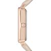 Anne Klein Women’s Strap Watch, AK/3702(Cream/Rose Gold)