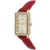 Anne Klein Women’s Strap Watch, AK/3702(Red/Gold)