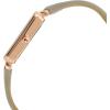 Anne Klein Women’s Strap Watch, AK/3702(Taupe/Rose Gold)