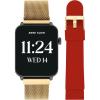 Anne Klein Connect It Stellar Smartwatch Set(Gold/Red)