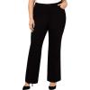 Anne Klein Womens 5 Pkt Trouser Pant – Black(Black)