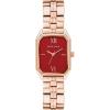 Anne Klein Women’s Bracelet Watch(Rose Gold/Burgundy)