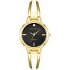 Anne Klein Women’s Genuine Diamond Dial Bangle Watch(Gold/Black)