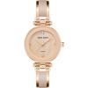 Anne Klein Women’s Genuine Diamond Dial Bangle Watch(Pink/Rose Gold)
