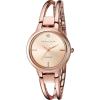 Anne Klein Women’s Genuine Diamond Dial Bangle Watch(Rose Gold)