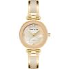 Anne Klein Women’s Genuine Diamond Dial Bangle Watch(Tan/Gold)