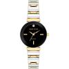 Anne Klein Women’s Genuine Diamond Dial Bracelet Watch(Black/Two-Tone)