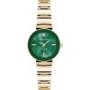 Anne Klein Women’s Genuine Diamond Dial Bracelet Watch(Green/Gold)