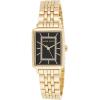 Anne Klein Women’s Glitter Accented Bracelet Watch(Gold/Black)