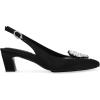 Anne Klein Womens Inviting(Black Suede)
