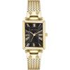 Anne Klein Women’s Mesh Bracelet Watch(Gold/Black)