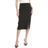 Anne Klein Women’s Pull on Asymmetrical Seam Midi Pencil Sk(Anne Black)