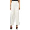 Anne Klein Women’s Pull-on Flyaway Wide Leg (Lined)(Bright White)