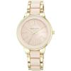 Anne Klein Women’s Resin Bracelet Watch(Blush Pink/Gold)