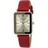 Anne Klein Women’s Strap Watch, AK/3702(Red/Gold)