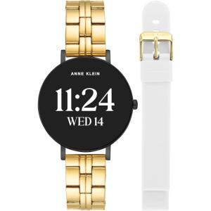 Anne Klein Connect It Prism Smartwatch Set(Gold/White)