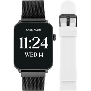 Anne Klein Connect It Stellar Smartwatch Set(Black/White)