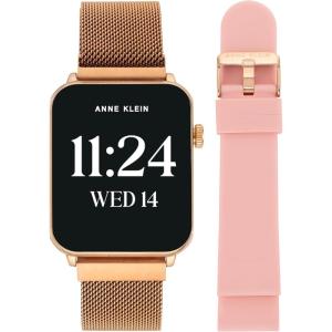 Anne Klein Connect It Stellar Smartwatch Set(Rose Gold/Pink)