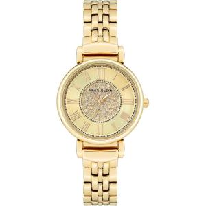 Anne Klein Women’s Bracelet Watch(Gold/Crystals)