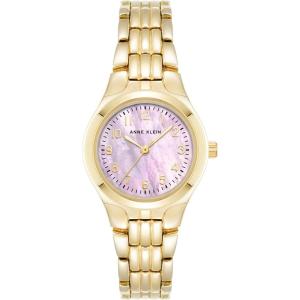 Anne Klein Women’s Bracelet Watch(Gold/Mauve)