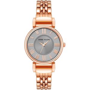 Anne Klein Women’s Bracelet Watch(Grey/Rose Gold)