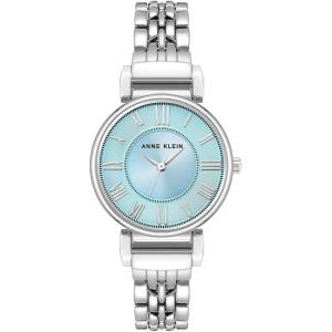 Anne Klein Women’s Bracelet Watch(Silver/Light Blue)