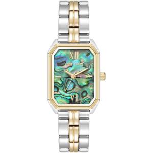 Anne Klein Women’s Bracelet Watch(Two-Tone/Abalone)