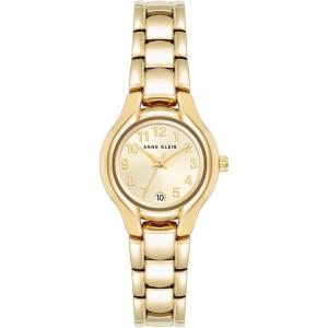 Anne Klein Women’s Date Function Bracelet Watch(Gold)