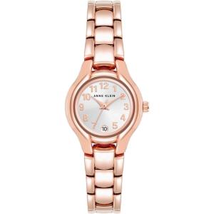 Anne Klein Women’s Date Function Bracelet Watch(Rose Gold)