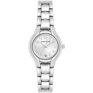 Anne Klein Women’s Date Function Bracelet Watch(Silver)