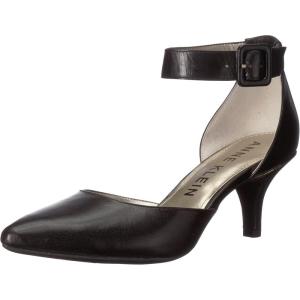 Anne Klein Womens Fabulist Patent(Black Leather)