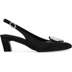 Anne Klein Womens Inviting(Black Suede)