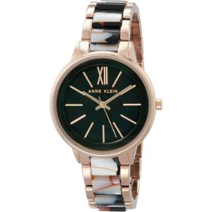 Anne Klein Women’s Resin Bracelet Watch(Rose Gold/Multi)