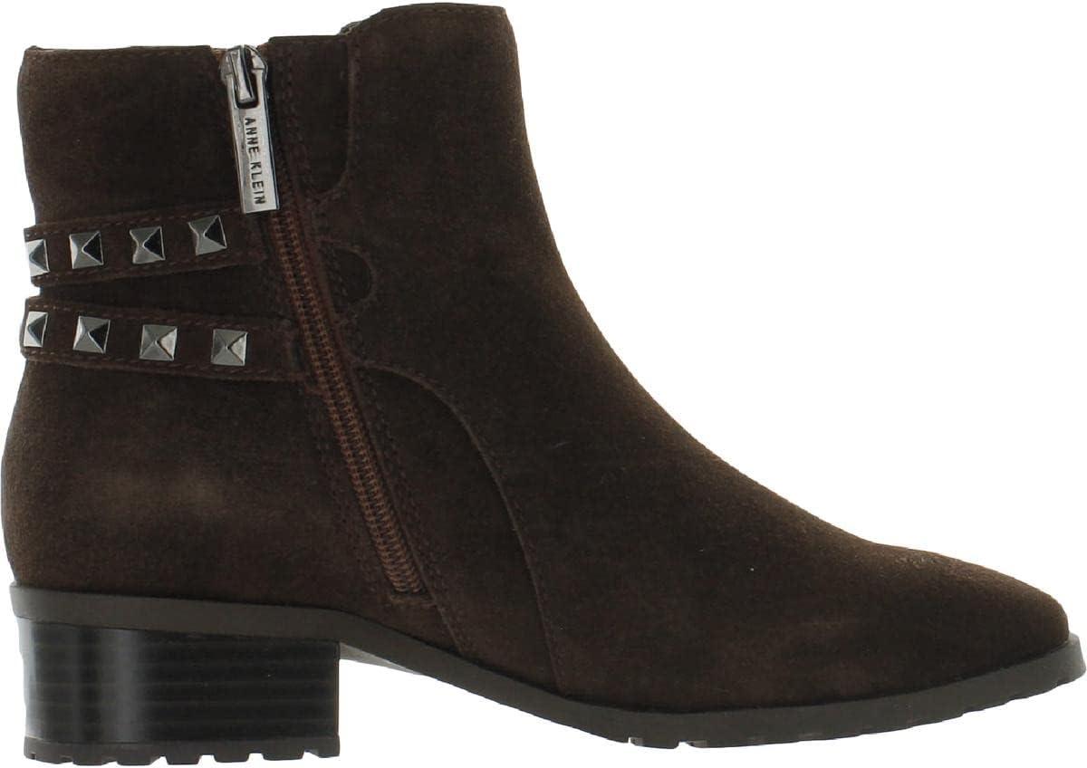 imageAnne Klein Womens Caimile Ankle BootDark Brown Suede