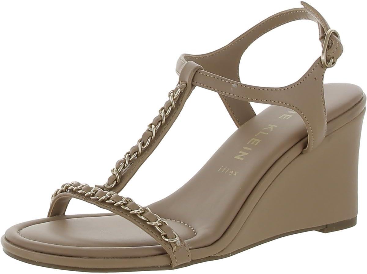 imageAnne Klein Womens Sloan Wedge SandalNude