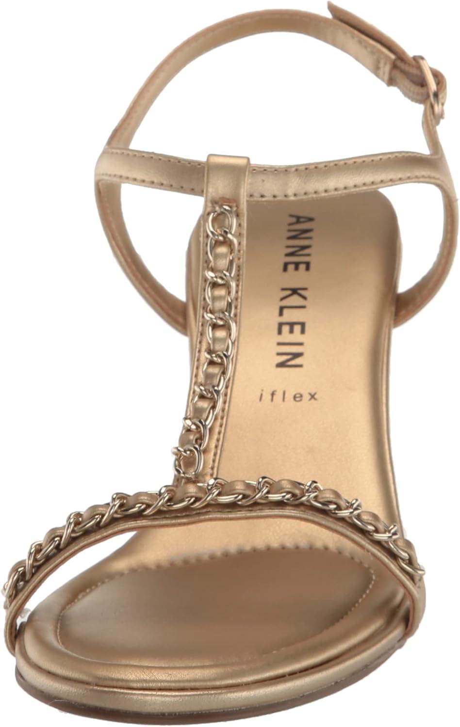imageAnne Klein Womens Sloan Wedge SandalPlatinum