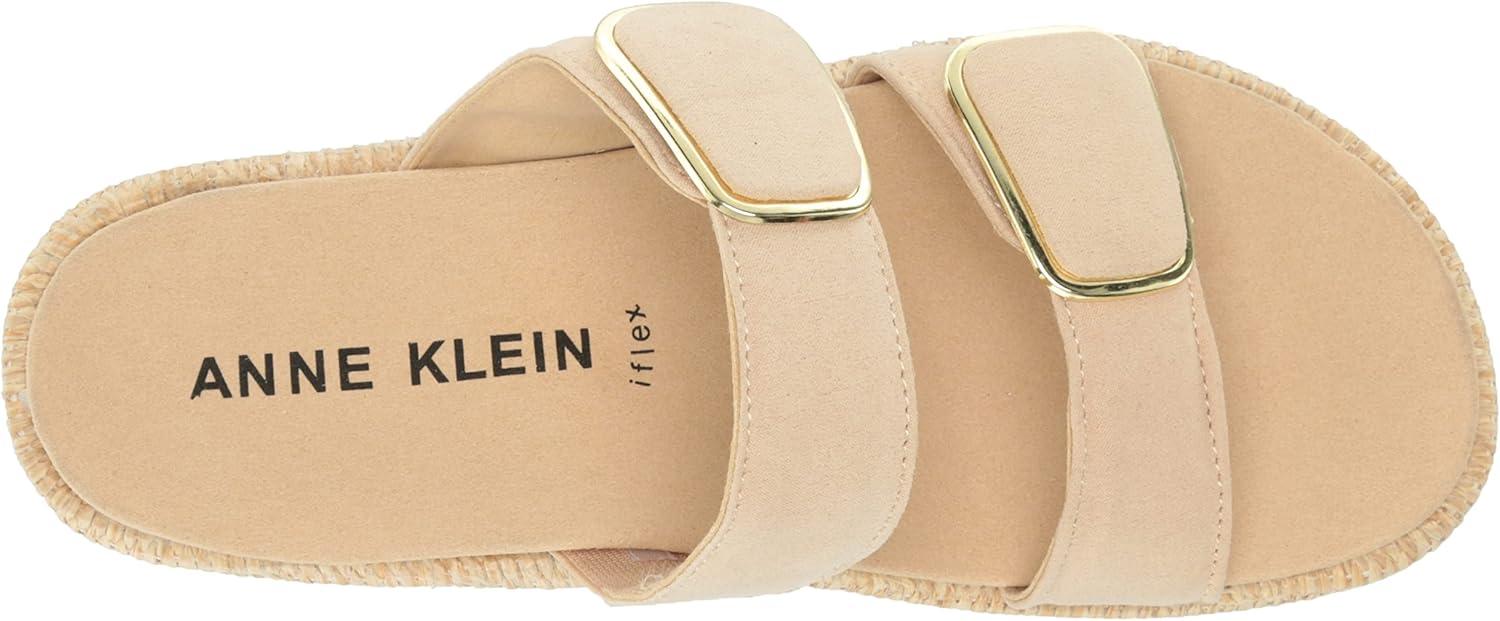 imageAnne Klein Womens Vero Wedge SandalNude