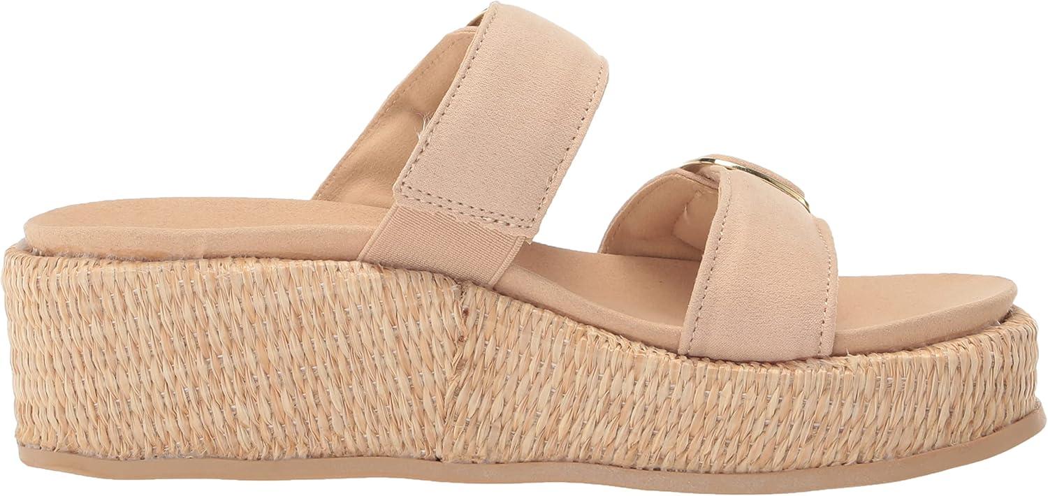 imageAnne Klein Womens Vero Wedge SandalNude