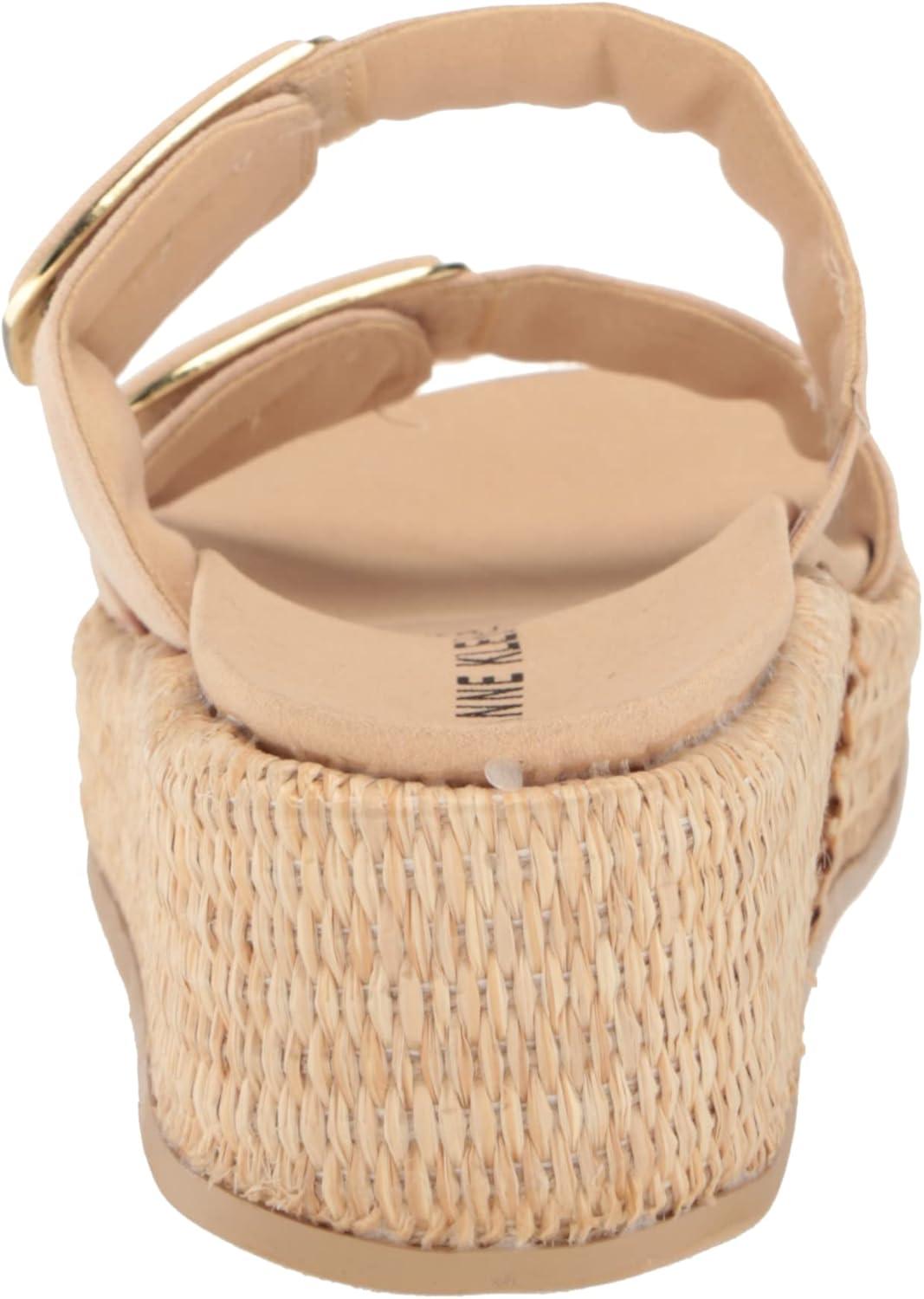 imageAnne Klein Womens Vero Wedge SandalNude