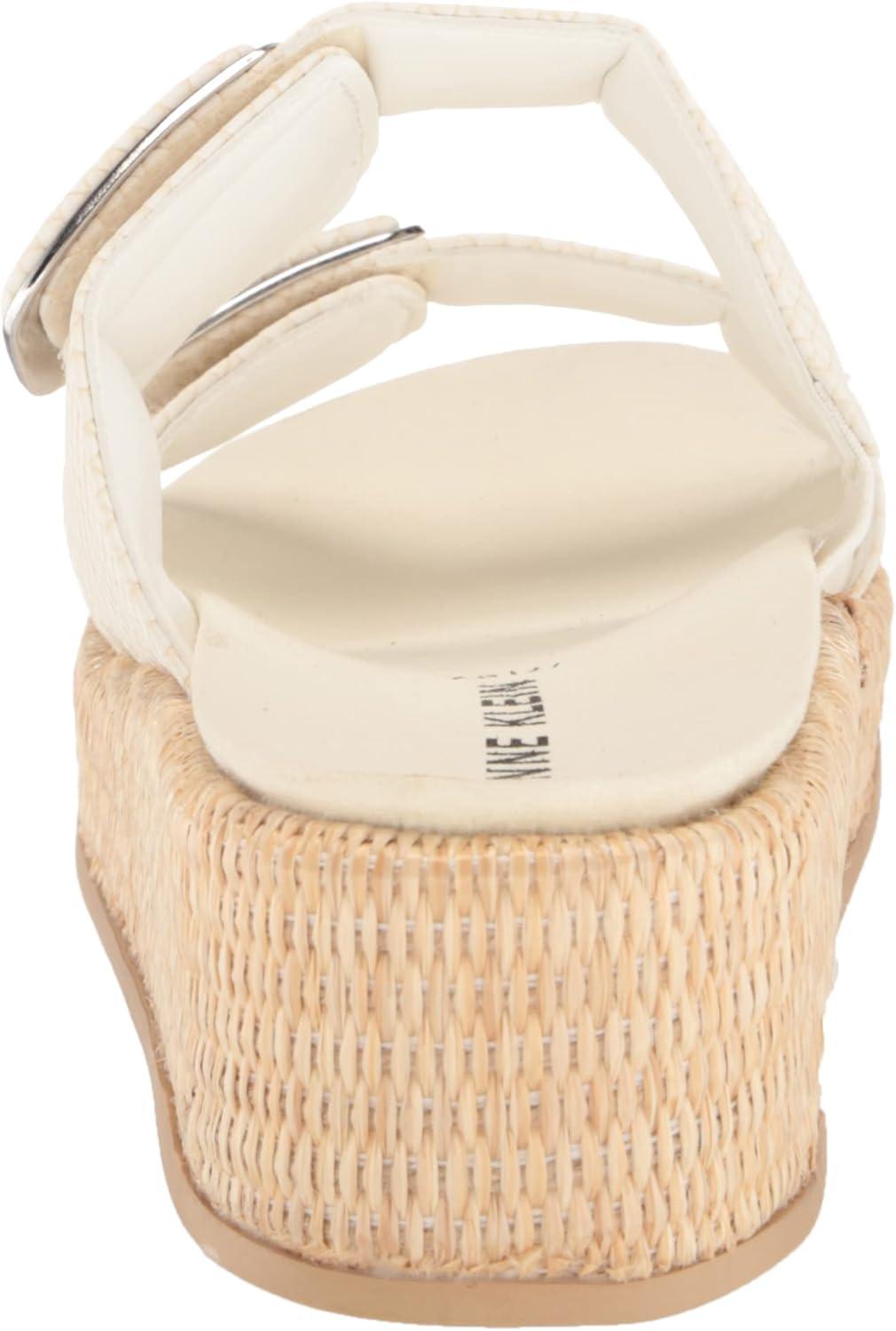 imageAnne Klein Womens Vero Wedge SandalWhite