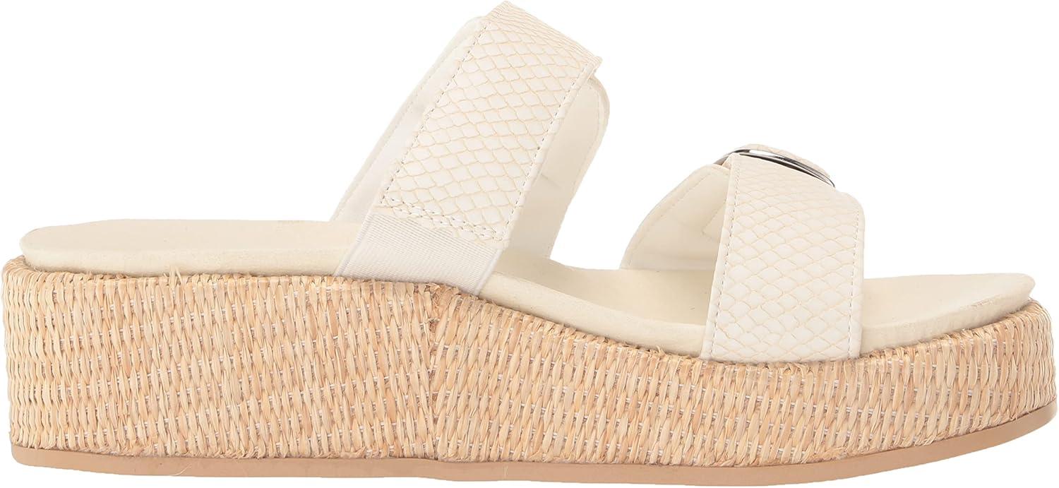 imageAnne Klein Womens Vero Wedge SandalWhite
