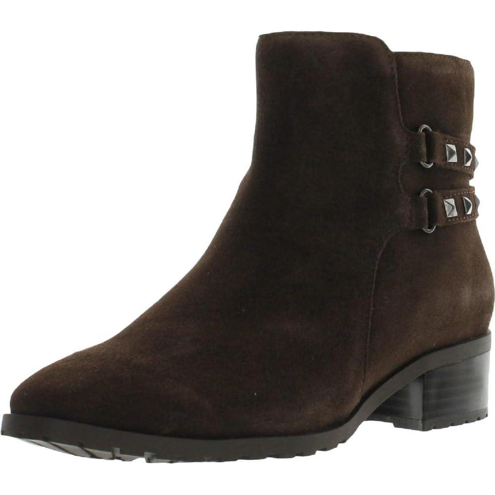 imageAnne Klein Womens Caimile Ankle BootDark Brown Suede