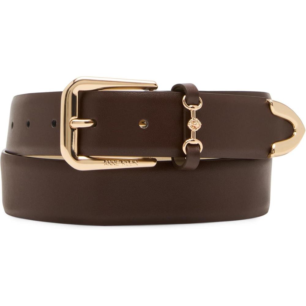 imagewomens Classic Pant Belt With HorsebitEspresso